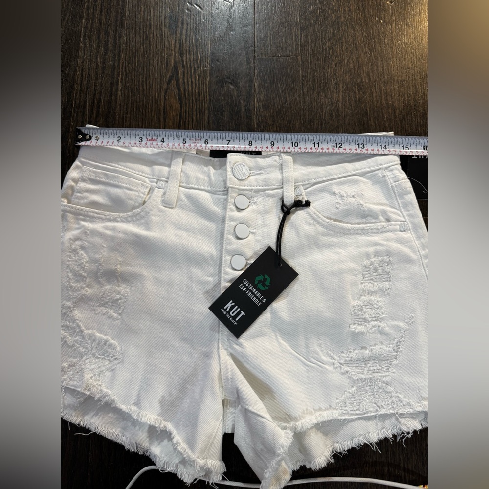 KUT JANE HIGH RISE SHORT size 0 NWT